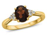 Garnet (Yellow Gold)