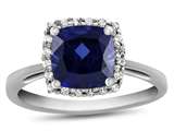 Created Blue Sapphire