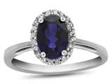 Created Blue Sapphire