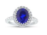 Created Blue Sapphire