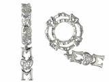 Storywheel® Diamond "Mom" Dangle Bead / Charm