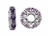 Storywheel® Amethyst Birthstone Bead / Charm