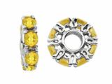 Storywheel® Citrine Birthstone Bead / Charm