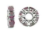 Storywheel® Rhodalite Birthstone Bead / Charm