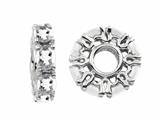 Storywheel® White Topaz Birthstone Bead / Charm