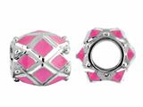 Storywheel® Pink Enamel Bead / Charm