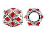 Storywheel® Red Enamel Bead / Charm