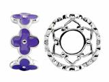 Storywheel® Purple Enamel Bead / Charm