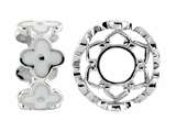 Storywheel® White Enamel Bead / Charm