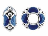Storywheel® Navy Blue Enamel Bead / Charm