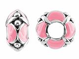 Storywheel® Pink Enamel Bead / Charm