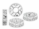 Storywheel® Pierced Anniversary Diamond Bead / Charm