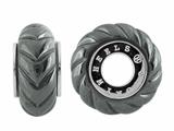Storywheel® Shrimp Carved Hematite Bead / Charm