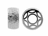 Storywheel® Hammered Finish High Polish Bead / Charm