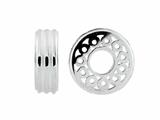 Storywheel® Textured Finish Circles Bead / Charm