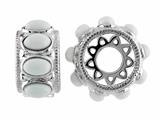 Storywheel® White Agate Bead / Charm