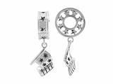 Storywheel® Flag Dangle Bead / Charm