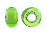 Storywheel® Light Green Glass Bead / Charm