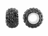 Storywheel® Black Crystal Bead / Charm