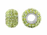 Storywheel® Light Yellow Crystal Bead / Charm