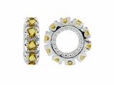 Storywheel® Citrine Birthstone Bead / Charm