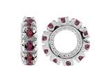 Storywheel® Rhodolite Birthstone Bead / Charm