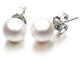 Akoya Cultured Pearl Earrings AA 8-8.5 mm with 14kt Gold Post