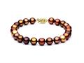 Multicolor Chocolate Fresh Water Pearl Bracelet 7-7.5mm each