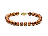 Multicolor Chocolate Fresh Water Pearl Bracelet 8-8.5 mm each