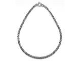 Sterling Silver18 inches Byzantina Necklace