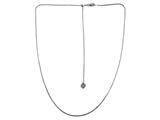 22 Inch Adjustable Wheat Chain Necklace 1.1mm thick with Lobster lock
