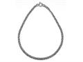Sterling Silver18 inches Byzantina Necklace