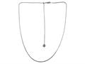 22 Inch Adjustable Wheat Chain Necklace 1.1mm thick with Lobster lock