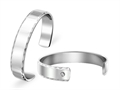 Inori Stainless Steel Bangle Cubic Zirconia (CZ)