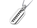 Inori Stainless Steel Dog Tag Pendant