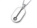 Inori Stainless Steel Dog Tag Pendant