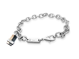 Inori Stainless Steel Holistic Charm Bracelet (Body, Mind, Spirit)