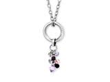 Inori Stainless Steel Pendant with Swarovski Stones