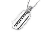 Inori Stainless Steel Dog Tag Pendant