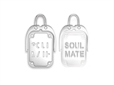 Inori Spinning "Soul Mate" Stainless Steel Pendant