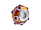SilveRado™ AD2-08 Murano Glass Lady Marmalade Bead / Charm
