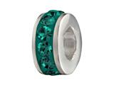 SilveRado™ BM005-5 Bling-Single Bling Green
