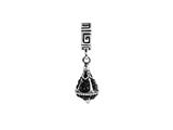 SilveRado™ BM021-0 Bling Dangle Bling Black Pandora Compatible Bead / Charm