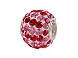 SilveRado™ BMT001-1 Bling-Red and Pink Spiral