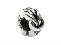 SilveRado™ MS055 Sterling Silver Slip Knot Spacer Bead / Charm