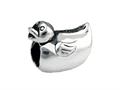 SilveRado™ SRK031 Sterling Silver Kidz Bath Time Duck Bead / Charm