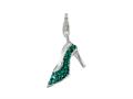 SilveRado™ VRB322-5 Verado Bling-In Her Shoes-Green