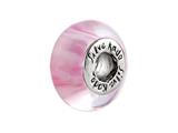 SilveRado™ F10 Murano Glass Musky Pink Bead / Charm