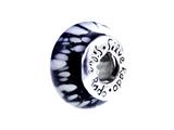 SilveRado™ F35 Murano Glass Night Flight Bead / Charm