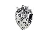 SilveRado™ MAU003 Sterling Silver Strawberry Bead / Charm
